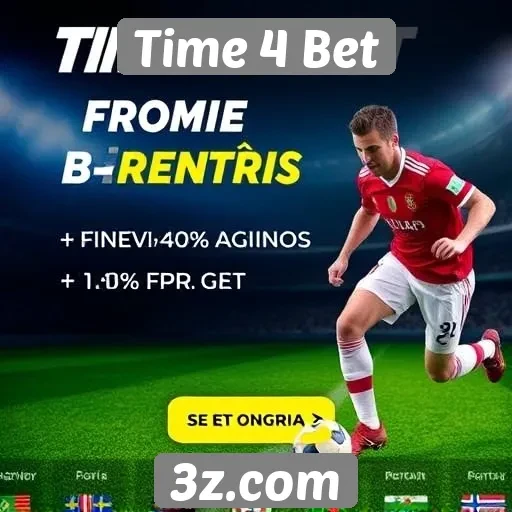 Promoções atuais no Time 4 Bet atraem apostadores